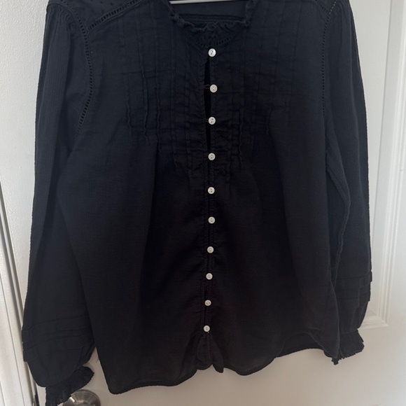 Black Button-Up Jacket - Picture 3 of 6